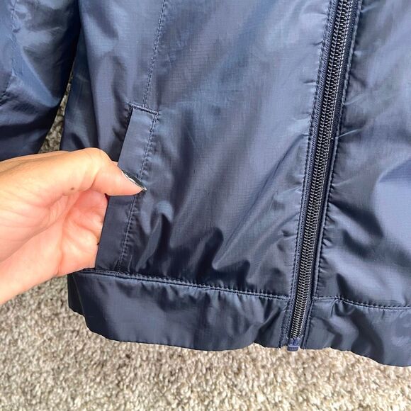 Nike Boys Jacket 4T Navy Blue with Hood - Picture 3 of 6